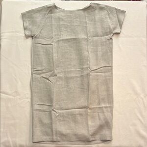 New without tags - gray linen dress by MStyle.  Size XL.  Pockets!